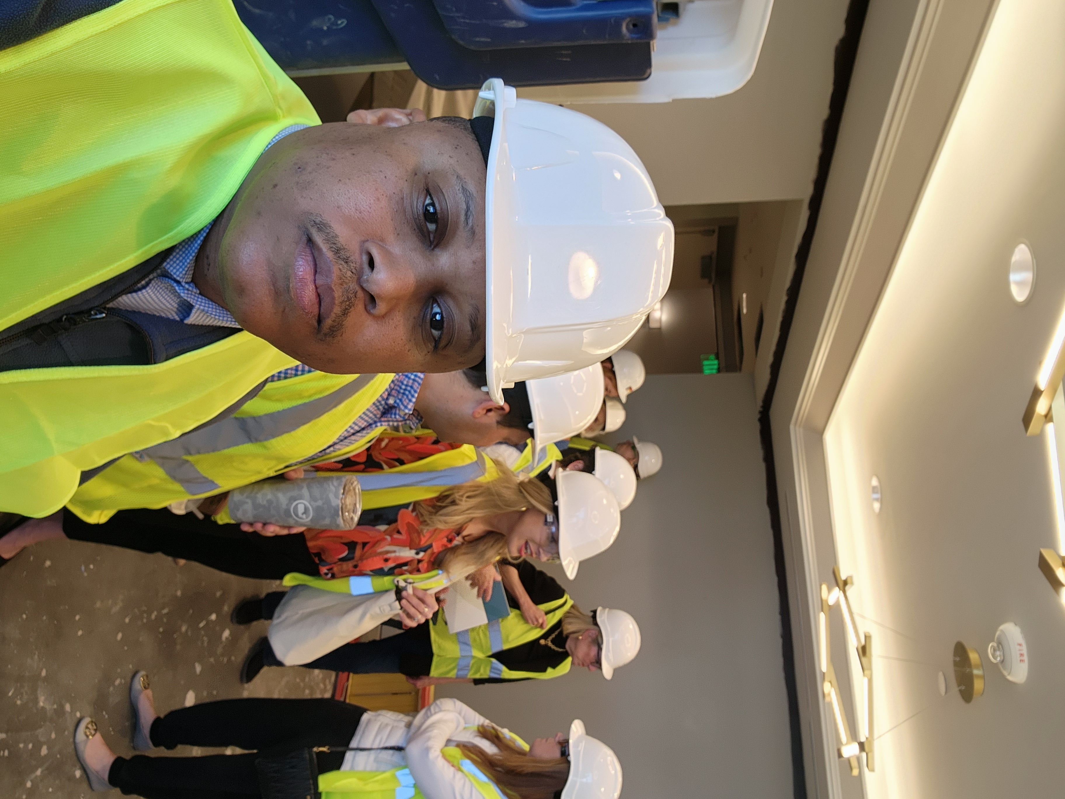 Jacin at property inspection